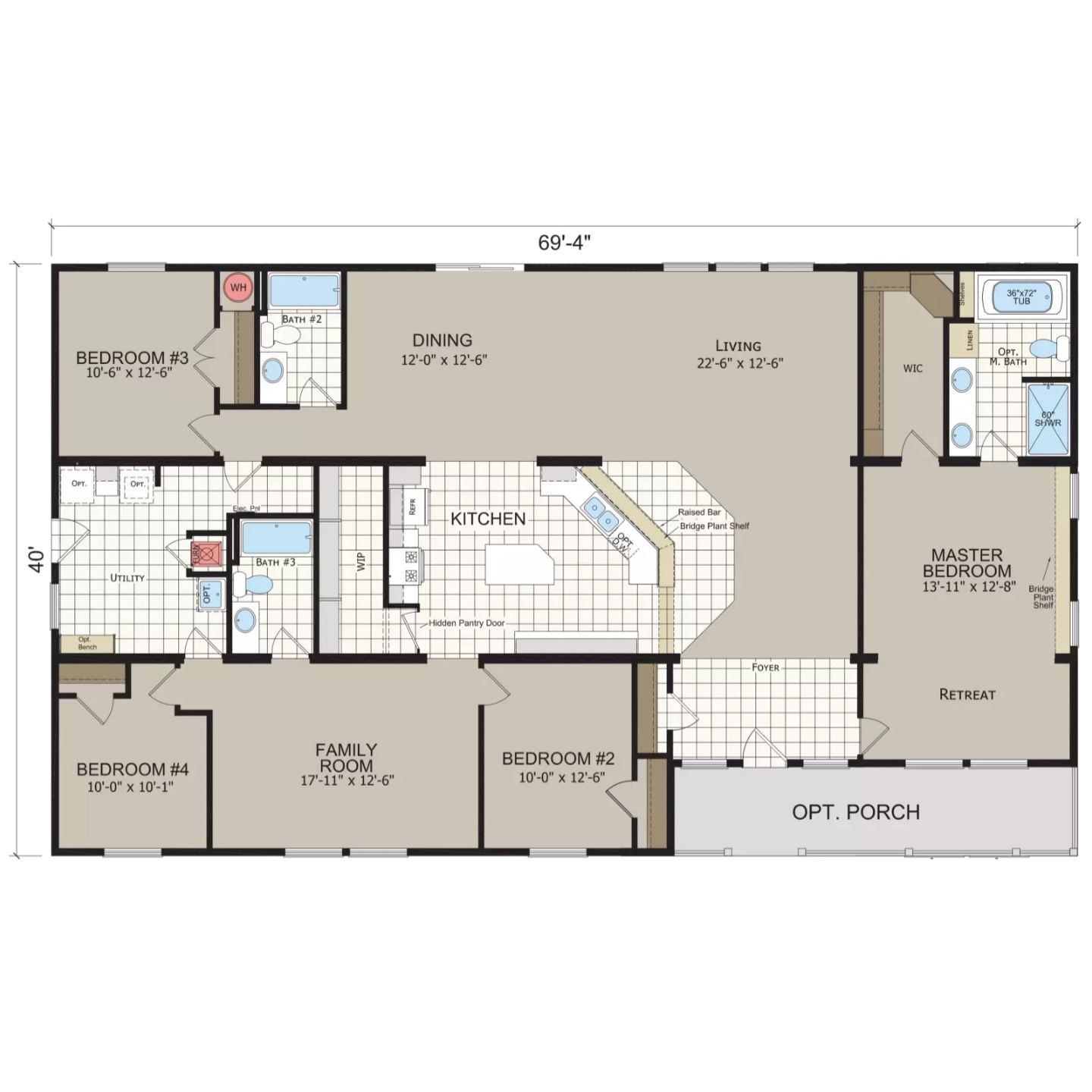 Peterson Home Center | Floor Plans